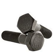 NEWPORT FASTENERS Class 8.8, M10-1.50 Hex Head Cap Screw, Plain Steel, 45 mm L, 500 PK 230197-500